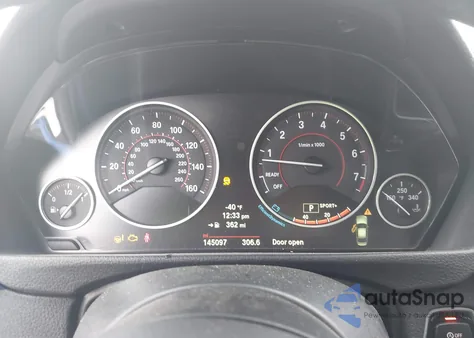 2014 BMW 335I из США, поврежденный, VIN WBA3A9C54EF479255